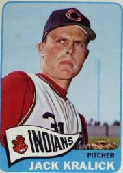 1965 Topps Baseball Cards      535     Jack Kralick SP